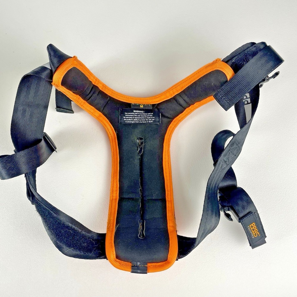 Sleepypod Clickit Sport Dog Car Safety Harness Orange Size M - Picture 4 of 6